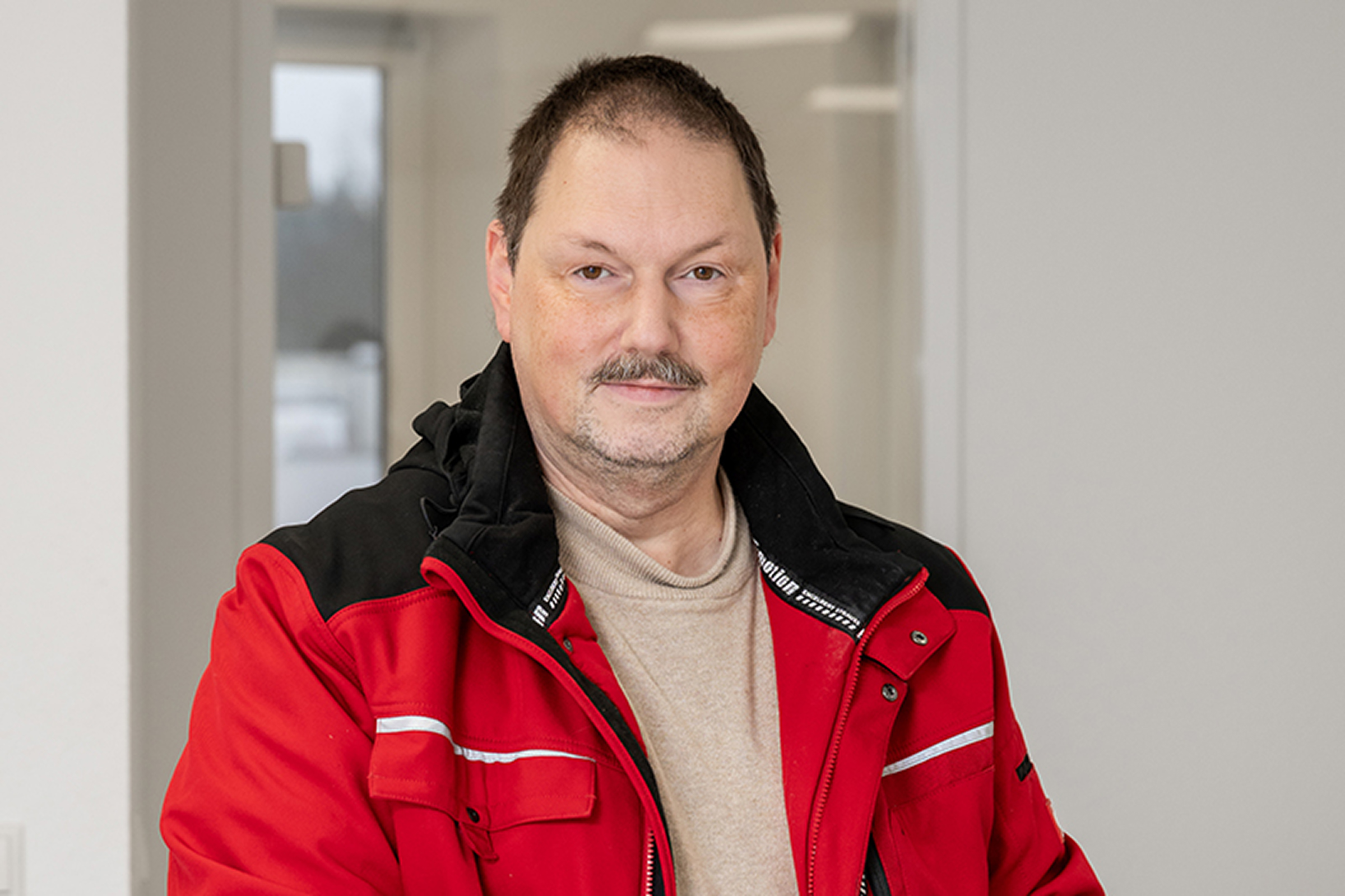 Markus Knebel, Fachmonteur für baulichen Brandschutz